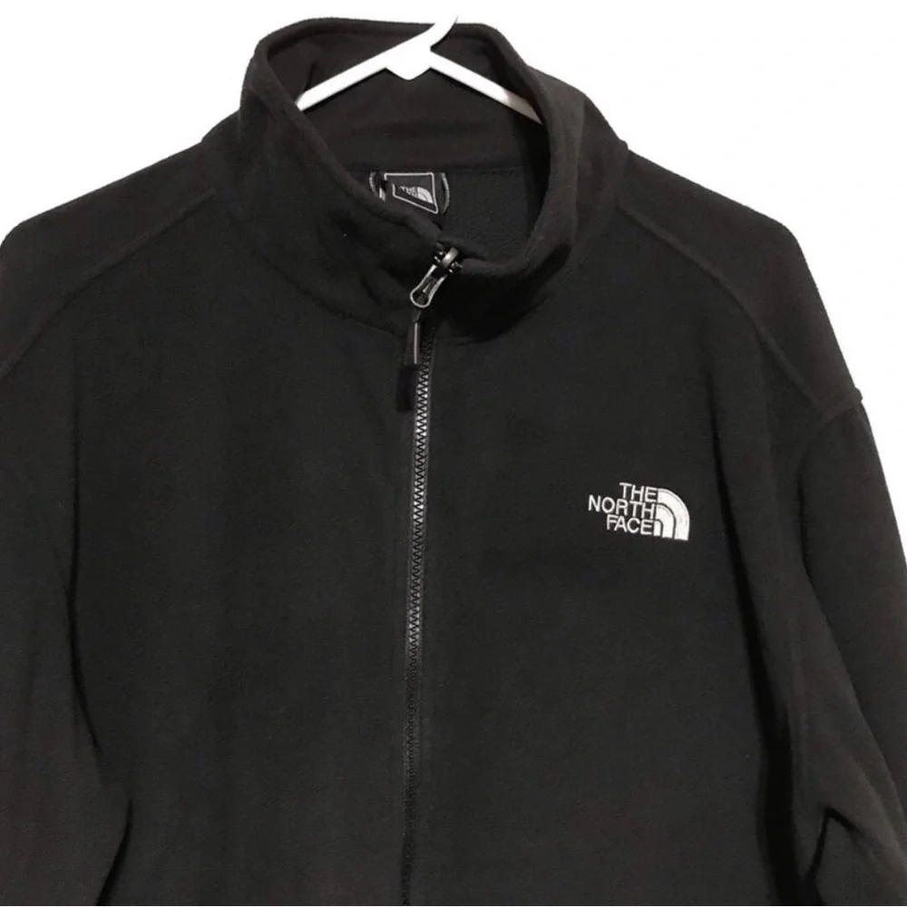 ◼️The North Face Men's Black Full Zip Three Pockets Jacket (Sz Large)